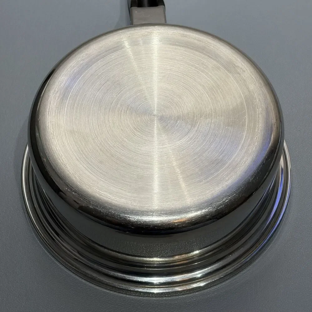 Vintage Colonial 1 Quart Sauce Pot Pan Stainless Steel Heavy Duty 3 Ply 18-8 USA